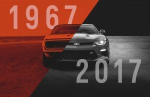 Celebrate 50 years of history by taking the 2017 Camaro on a test drive around downtown Cincinnati.