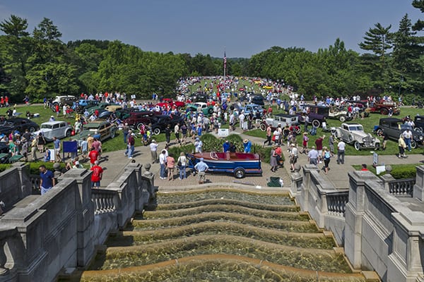 View of the 2016 Concours d'Elegance